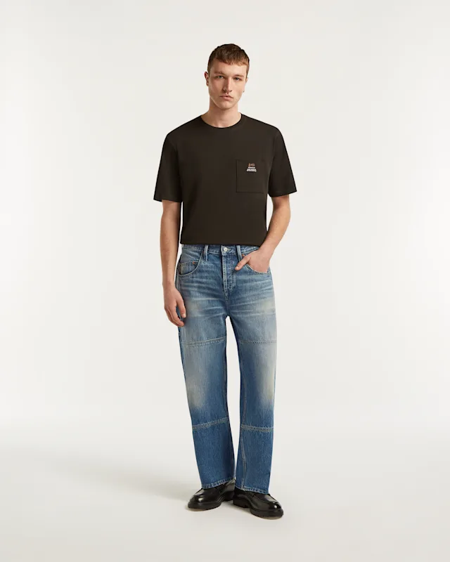 denham SASUKE WORK Vintage Rigid Denim - Wide Fit