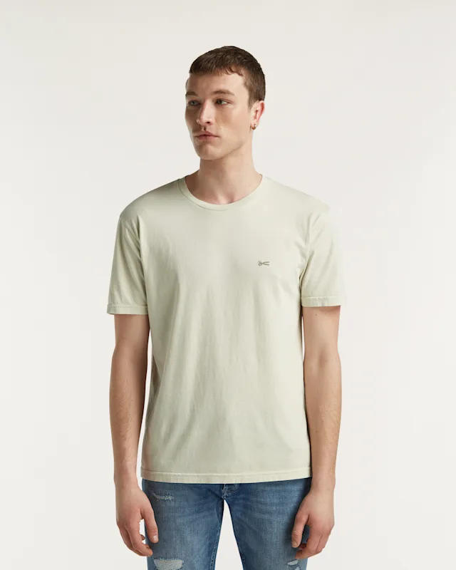 denham SCISSOR TEE Comfort Jersey - Regular Fit