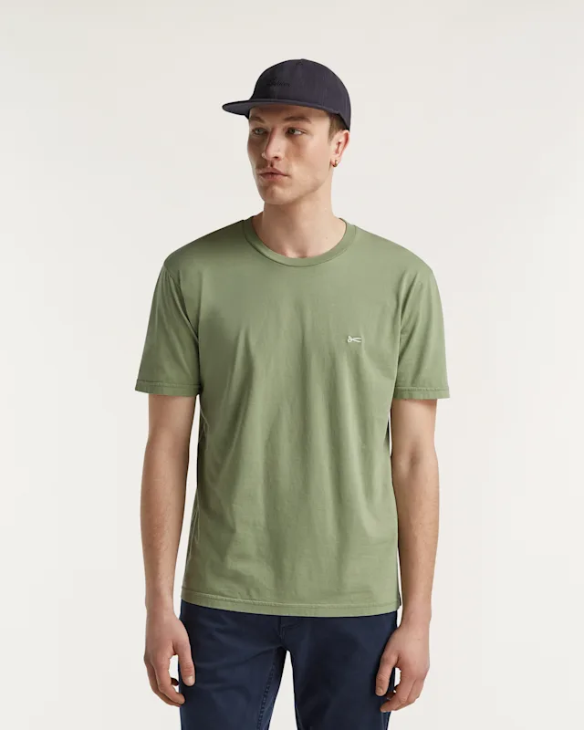 denham SCISSOR TEE Comfort Jersey - Regular Fit