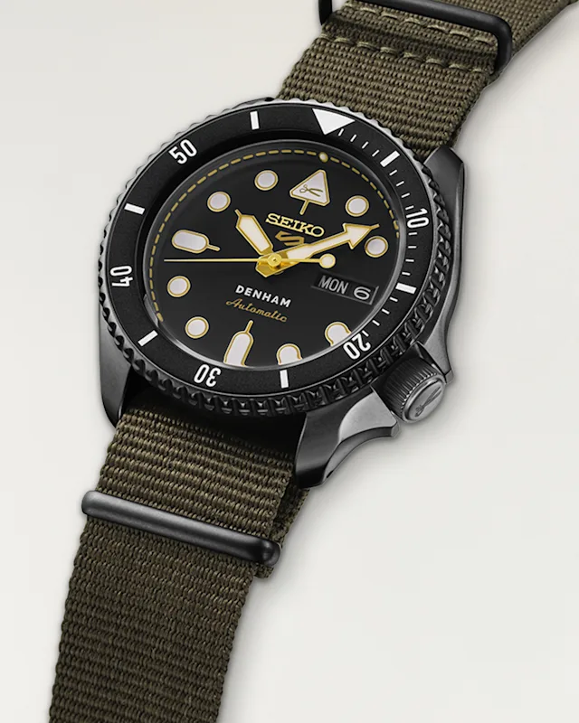 Denham Seiko X DENHAM FIELD WATCH