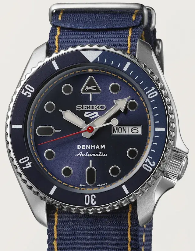 Denham Seiko X DENHAM Jeanmaker's Watch