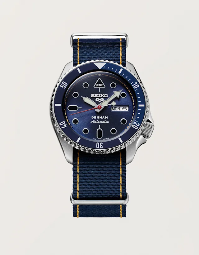 denham Seiko x DENHAM Jeanmaker's Watch