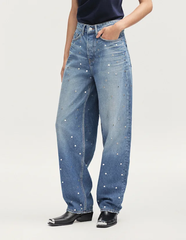 Denham TARU Saphire Rigid Worn Rivet - Loose FIt