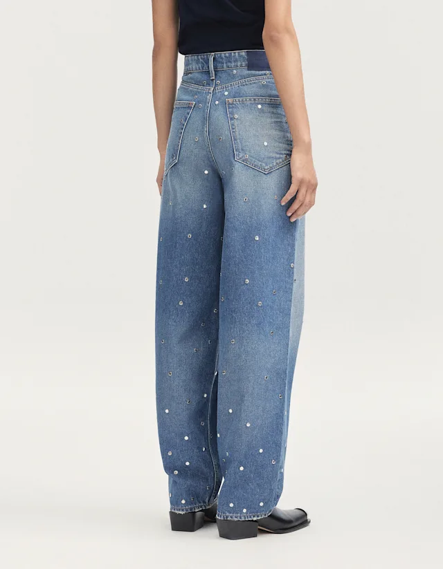 Denham TARU Saphire Rigid Worn Rivet - Loose FIt