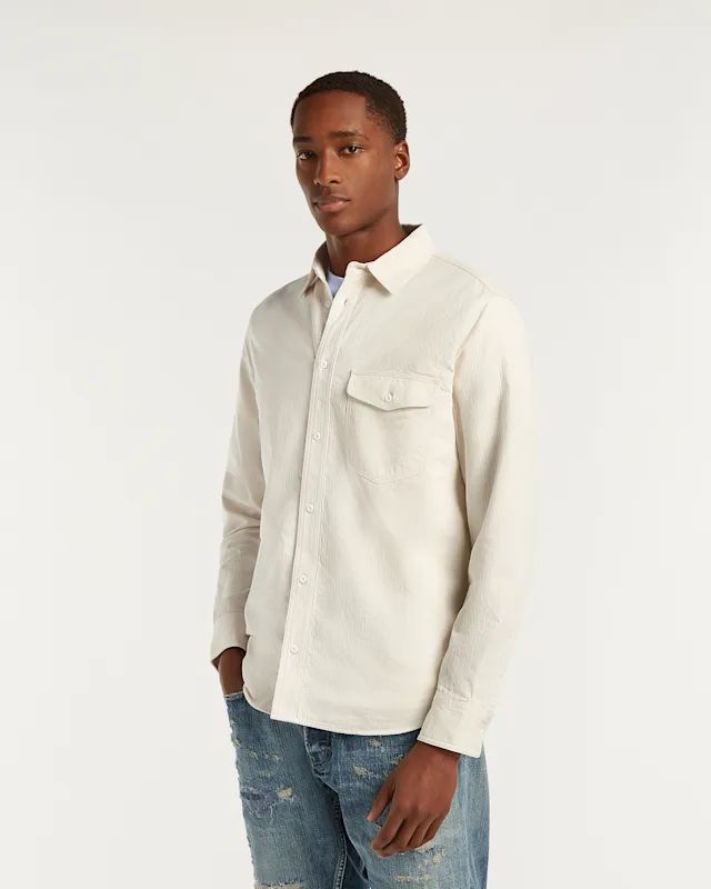 Denham WORKER SHIRT Structured Cotton - Regular Fit