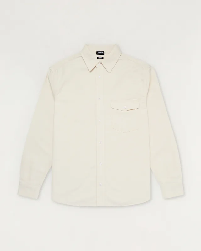 Denham WORKER SHIRT Structured Cotton - Regular Fit