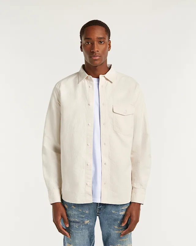 denham WORKER SHIRT Structured Cotton - Regular Fit