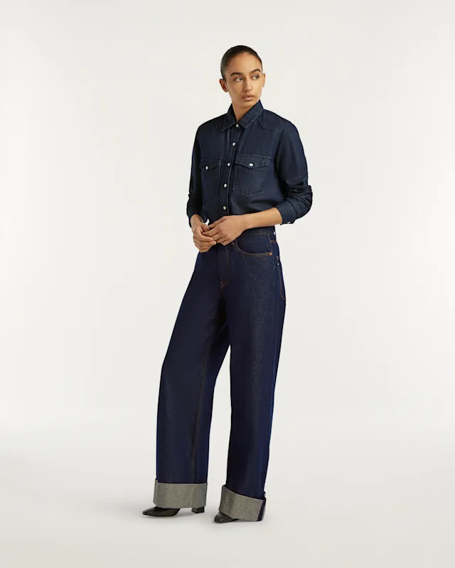 Denham YAYOI Classic Indigo Rinse - Wide Fit