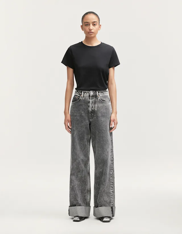 denham YAYOI Graphite Stone Black - Wide Fit