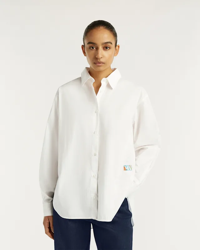 Denham DVA DAHLILA SHIRT Printed Poplin - Classic Fit