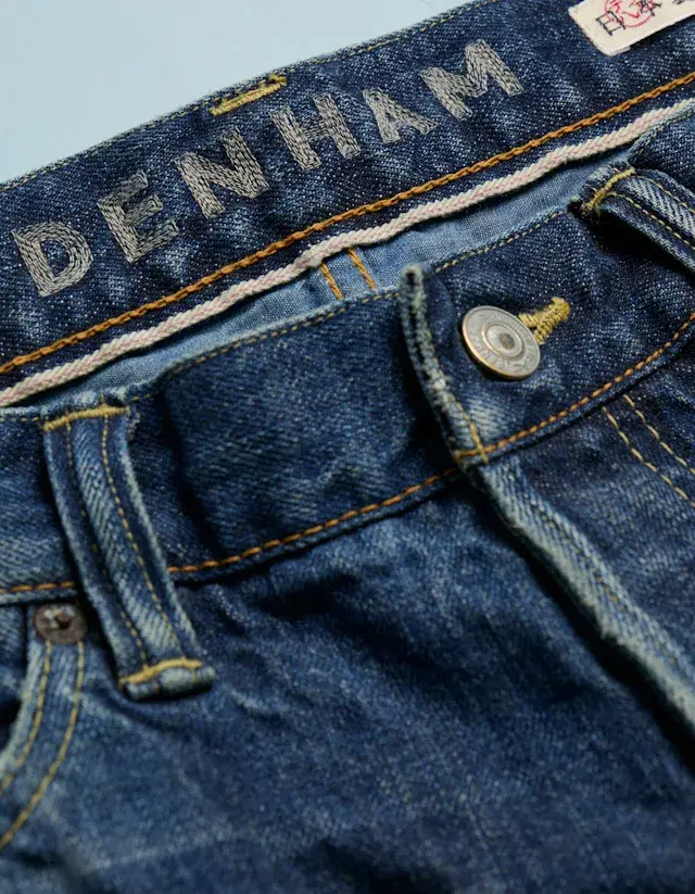 Denham EASTWIDER BONSAI Japanese Selvedge Denim - Loose Fit