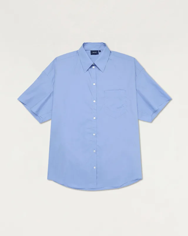 Denham MIKA SHIRT Short-sleeve Poplin - Oversized Fit