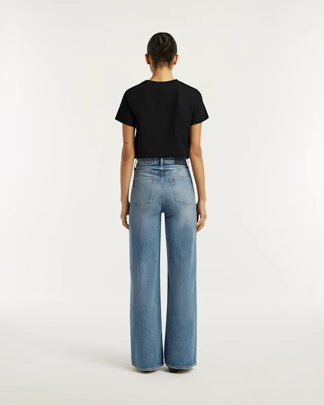 Denham MIKU Comfort Stretch Authentic Blue - Wide Fit