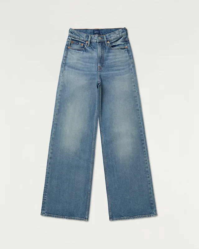 Denham MIKU Comfort Stretch Authentic Blue - Wide Fit