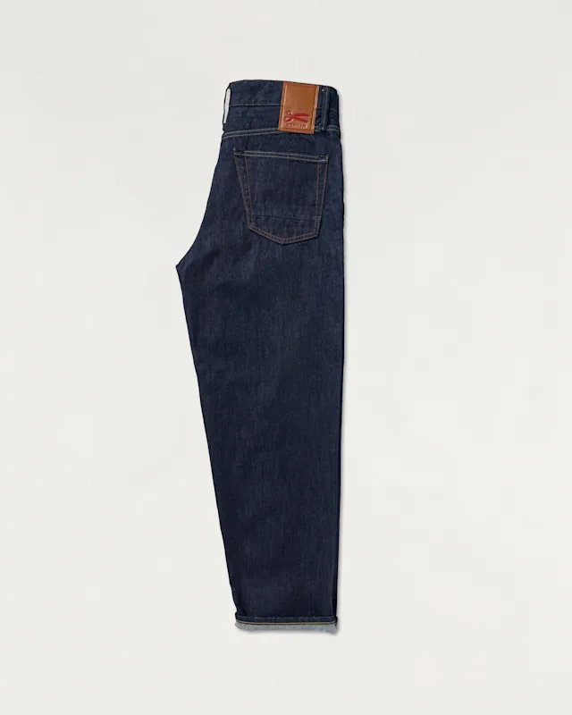 Denham RAG S2 Candiani Dark Selvedge Rinse - Loose Fit