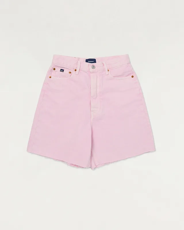 Denham SATCHIKO SHORT Candiani Rigid Pink Dye - Relaxed Fit