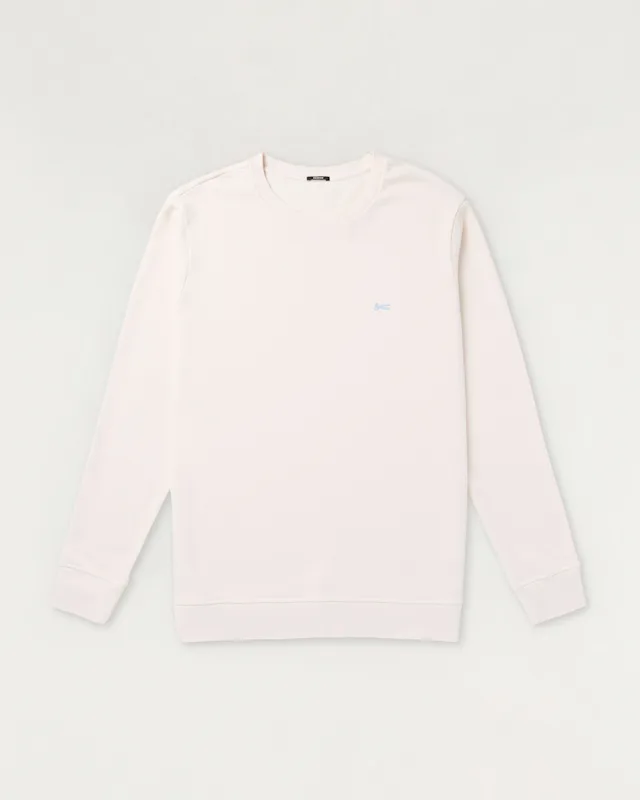 Denham SCISSOR SWEATER Soft Cotton Sweat - Regular Fit