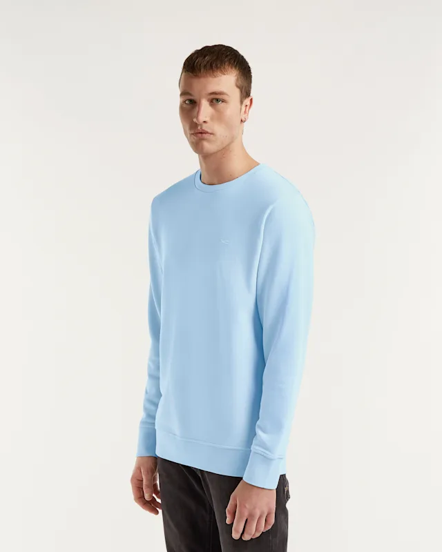 Denham SCISSOR SWEATER Soft Cotton Sweat - Regular Fit