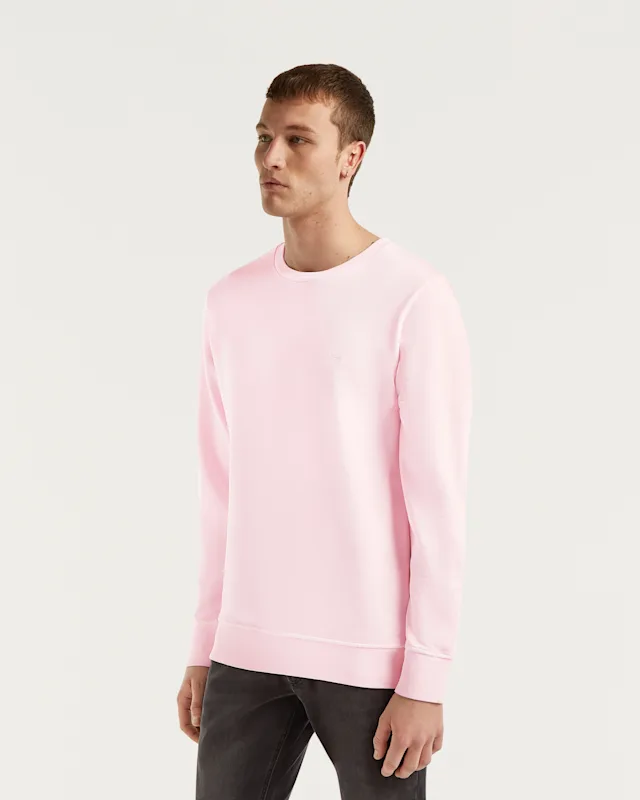 Denham SCISSOR SWEATER Soft Cotton Sweat - Regular Fit
