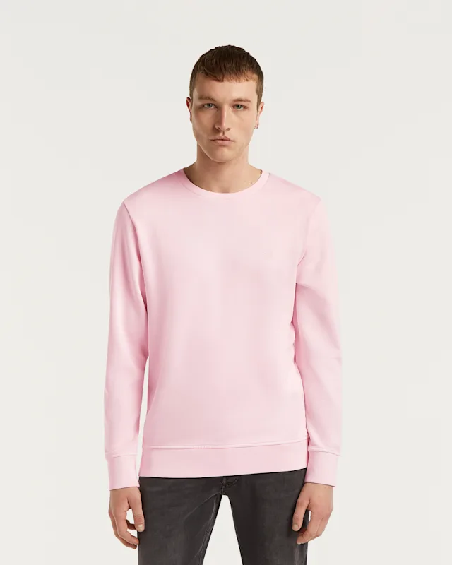 denham SCISSOR SWEATER Soft Cotton Sweat - Regular Fit