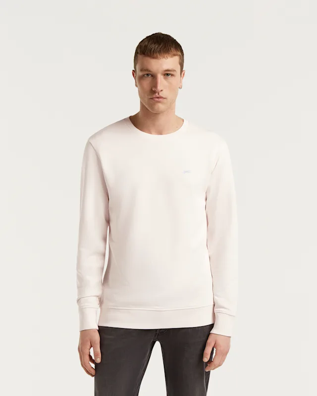 denham SCISSOR SWEATER Soft Cotton Sweat - Regular Fit