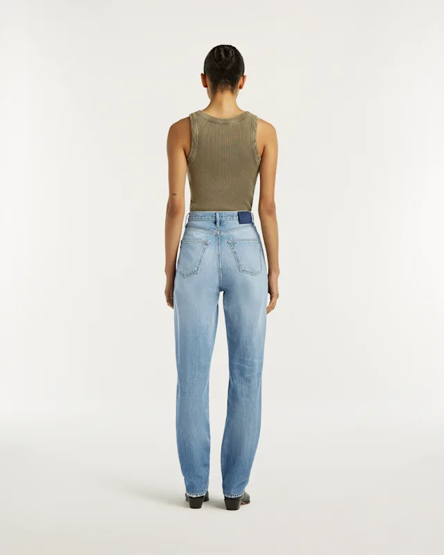 Denham SUKI Candiani Classic Light Wash - Straight Fit