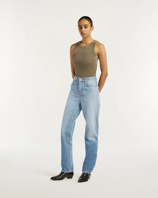 Denham SUKI Candiani Classic Light Wash - Straight Fit