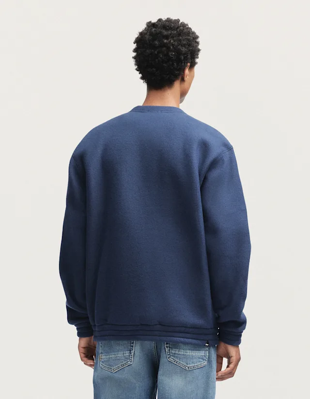 Denham YONA CREW SWEATER Super Soft Fleece - Classic Fit