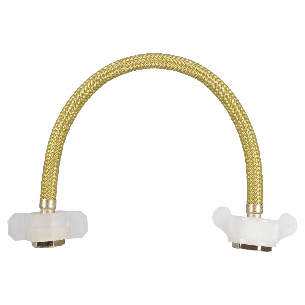 differnz Differnz aansluitslang – flexibel G3/8-G1/2 – 30 cm – goud