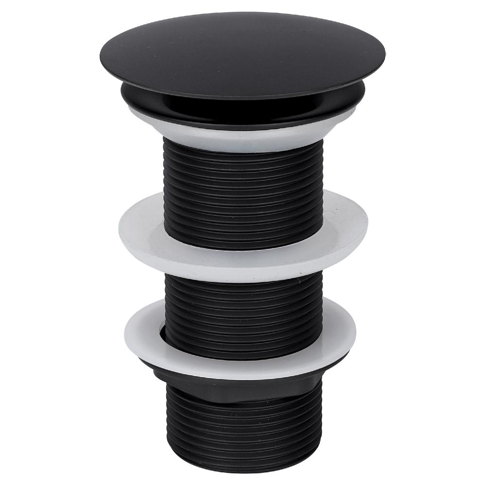 differnz Differnz afvoerplug – Mix & Match – always open – L – mat zwart