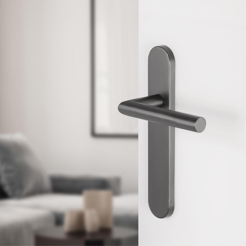 Differnz Differnz Amsterdam Deurkruk – Ovaal Schild – Blind – Gun Metal