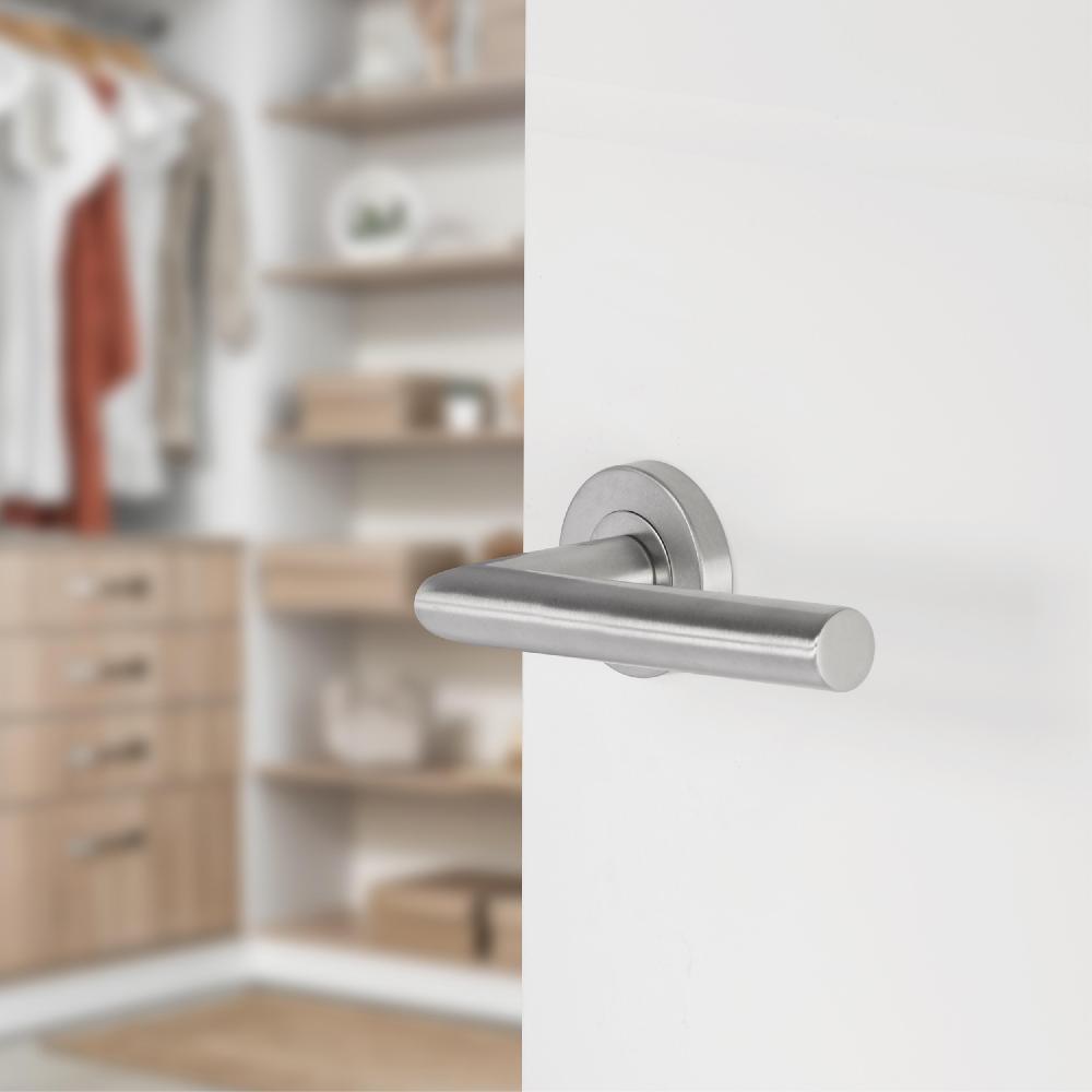 Differnz Differnz Amsterdam Deurkruk – Rond Rozet – Blind – Mat Chroom