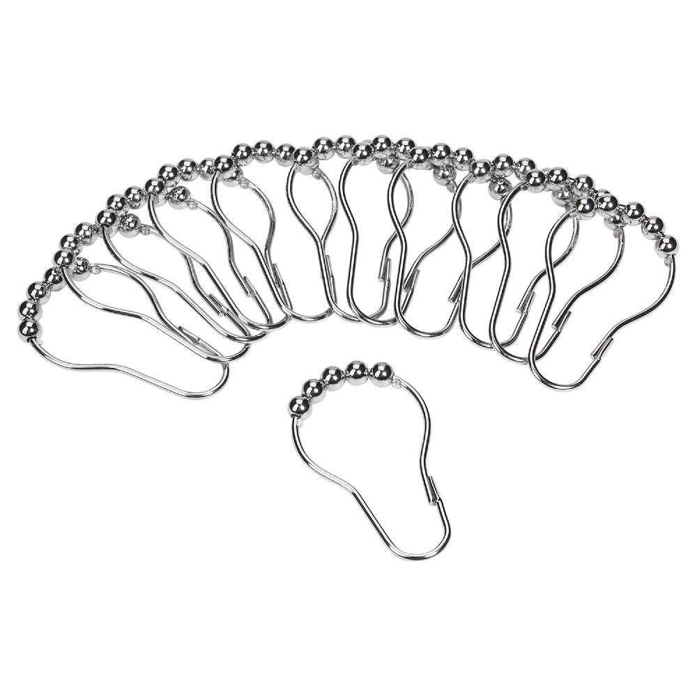 differnz Differnz Anello douchegordijnring – metaal – chroom