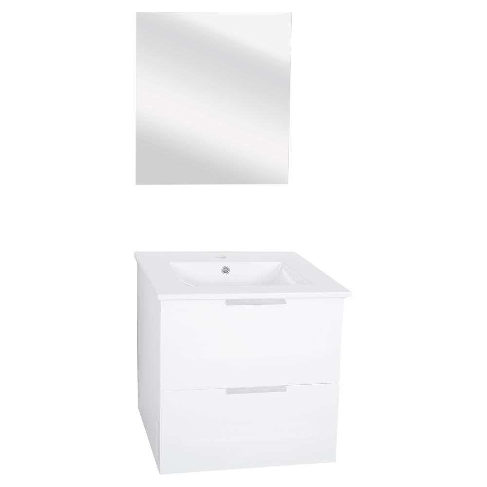 differnz Differnz Bolo badmeubelset – knock down – FSC® – hoogglans wit