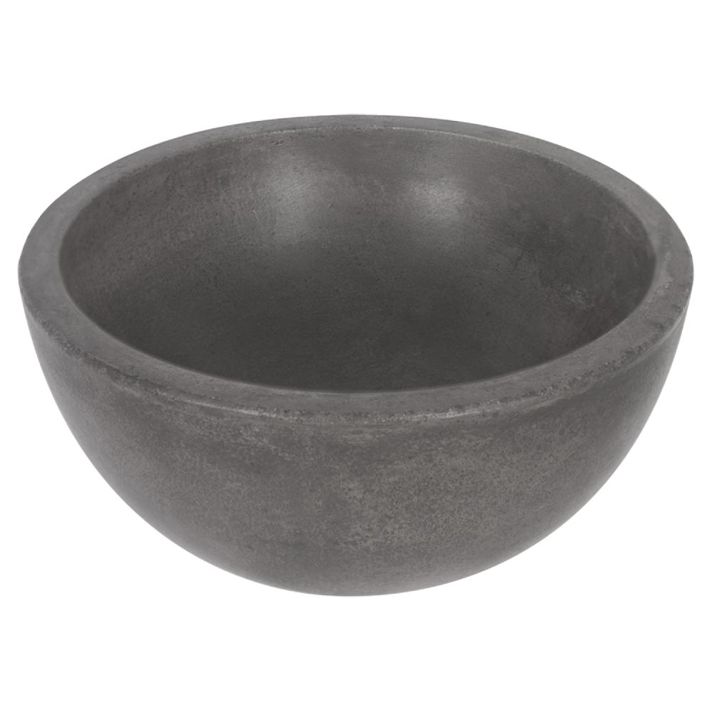 differnz Differnz Boomer waskom – Ø 20 cm – beton – donkergrijs