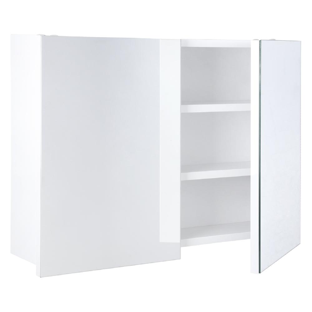 differnz Differnz Brida spiegelkast – MDF – 50 x 15 x 67.5 cm – wit differnz Differnz Brida spiegelkast – MDF – 50 x 15 x 67.5 cm – wit