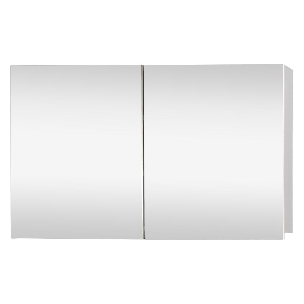 differnz Differnz Brida spiegelkast – MDF – 50 x 15 x 85 cm – wit differnz Differnz Brida spiegelkast – MDF – 50 x 15 x 85 cm – wit