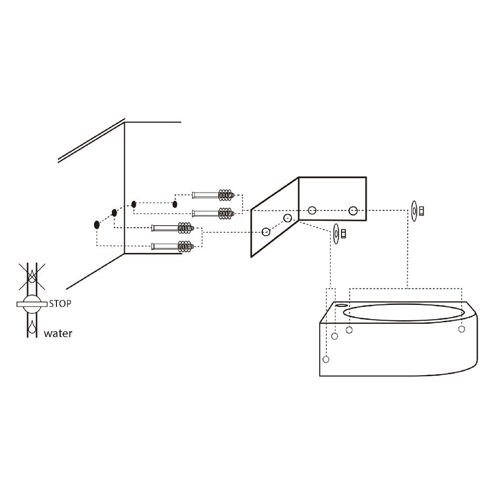 Differnz Differnz Cleo Hoekfontein – Keramiek Wit – 30 X 30 X 10 Cm