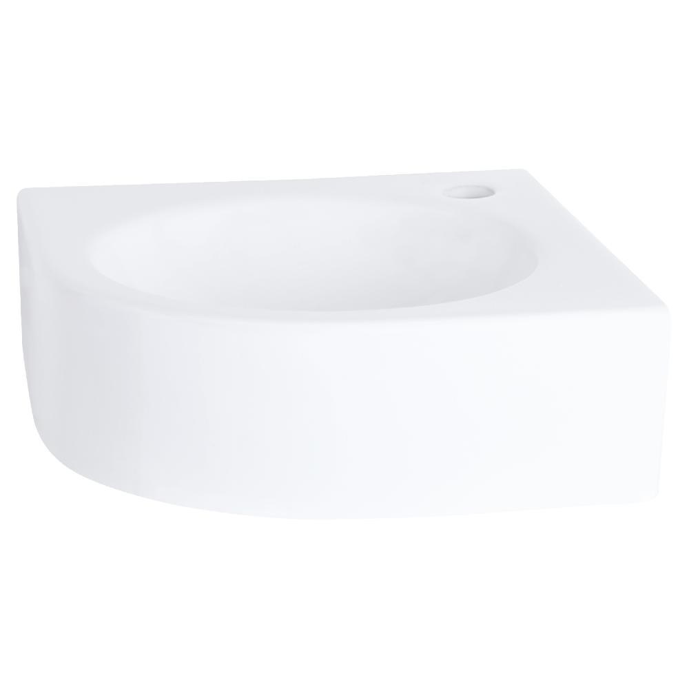 Differnz Differnz Cleo Hoekfontein – Keramiek Wit – 30 X 30 X 10 Cm