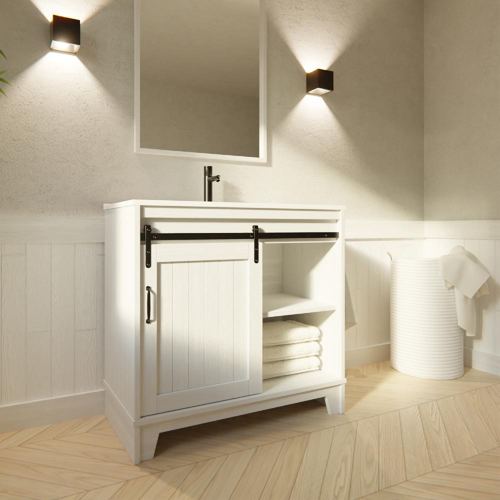 Differnz Differnz Country Side Wastafel – Keramiek – Wit