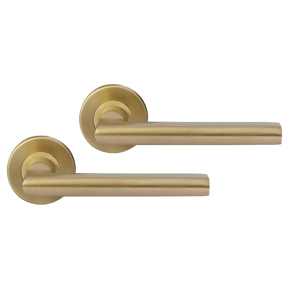 differnz Differnz Den Haag deurkruk – rond rozet – blind – goud