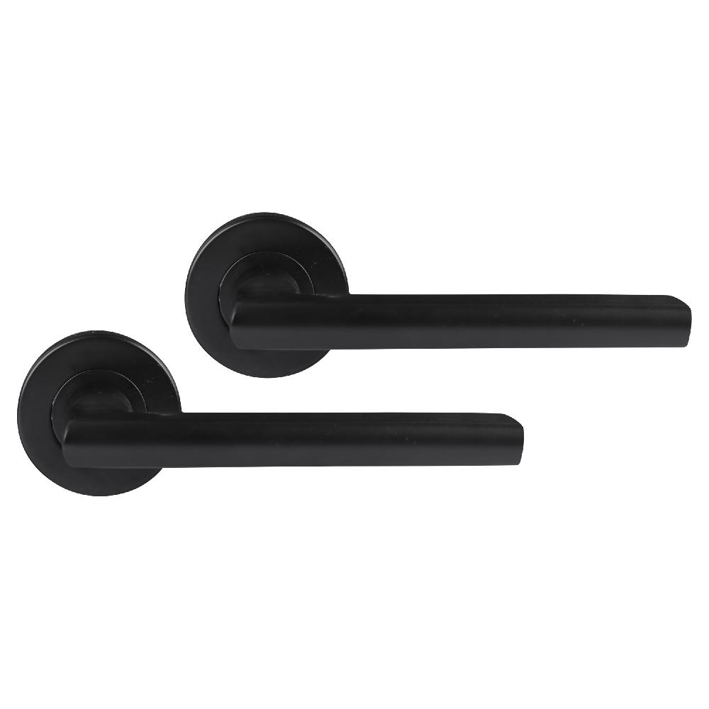 differnz Differnz Den Haag deurkruk – rond rozet – blind – zwart