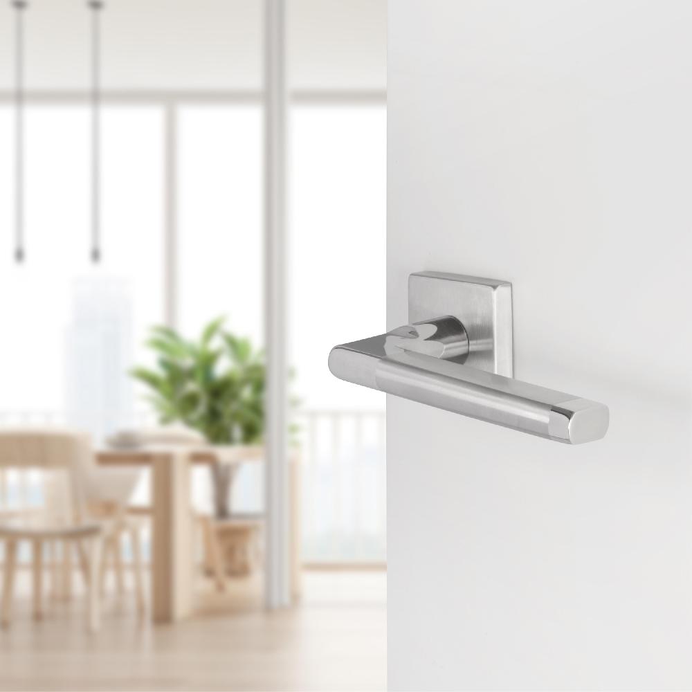 Differnz Differnz Den Haag Deurkruk – Vierkant Rozet – Blind – Chroom