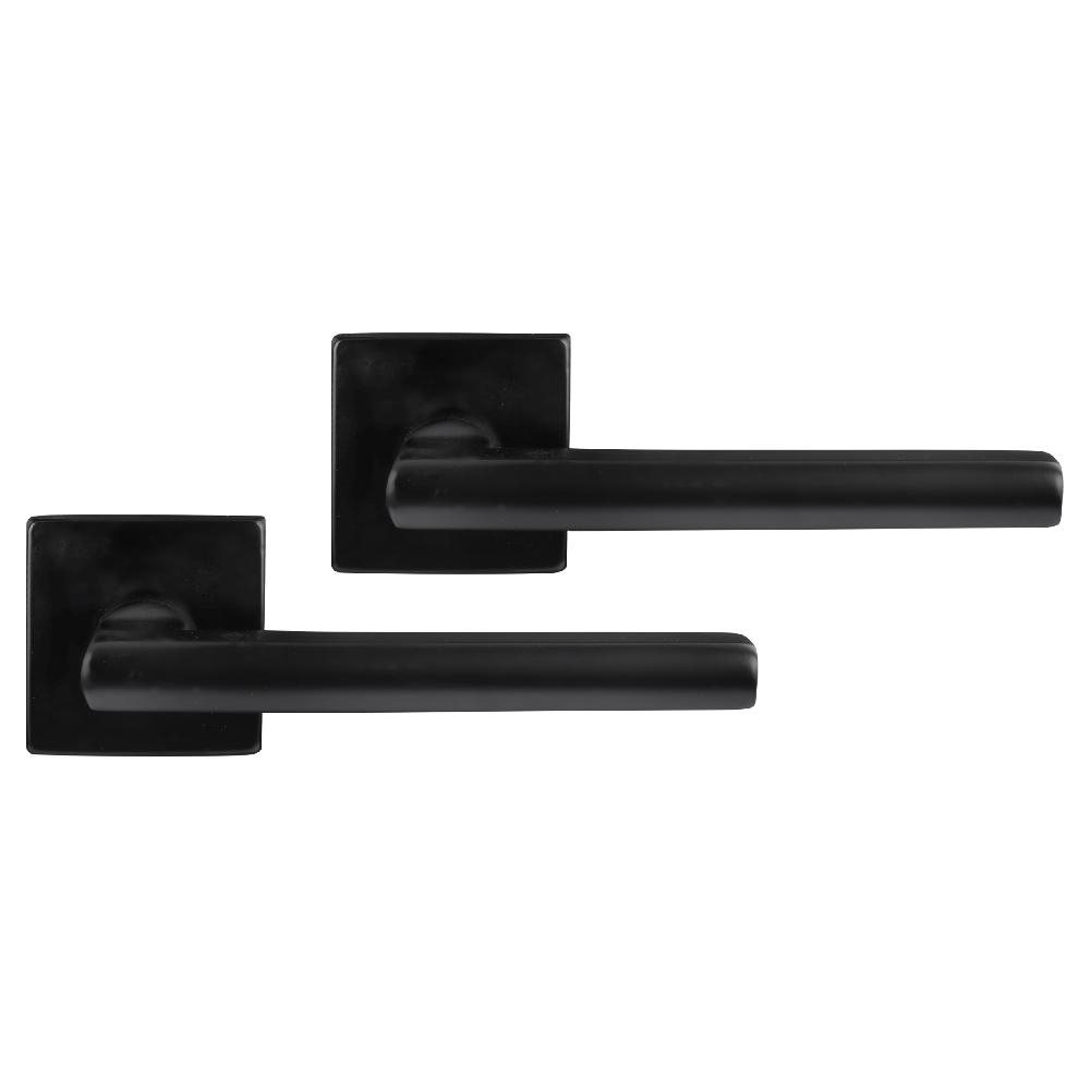 differnz Differnz Den Haag deurkruk – vierkant rozet – blind – zwart