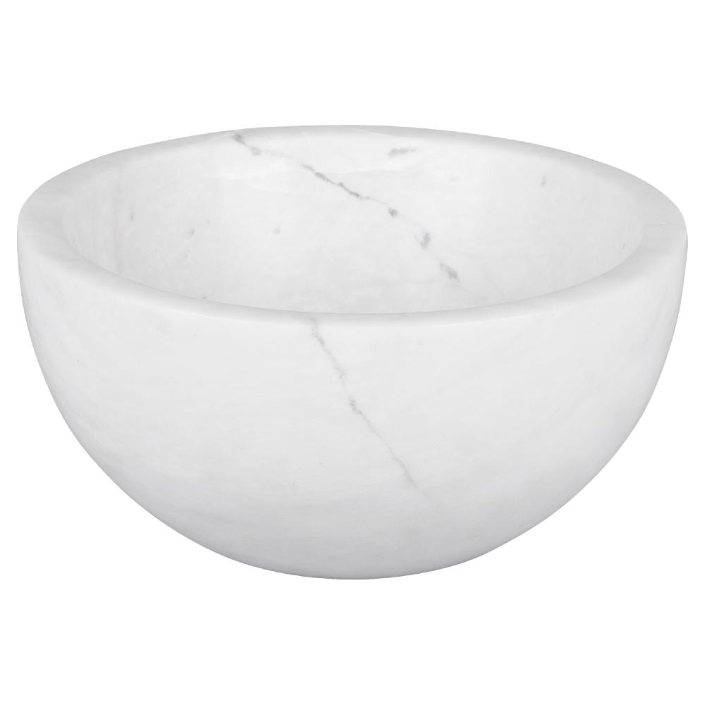 Differnz Differnz Boomer Waskom – Ø 20 Cm – Marmer – Wit