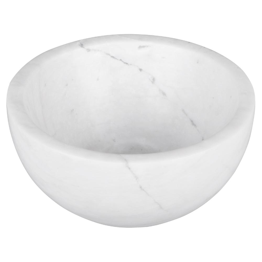 differnz Differnz Boomer waskom – Ø 20 cm – marmer – wit