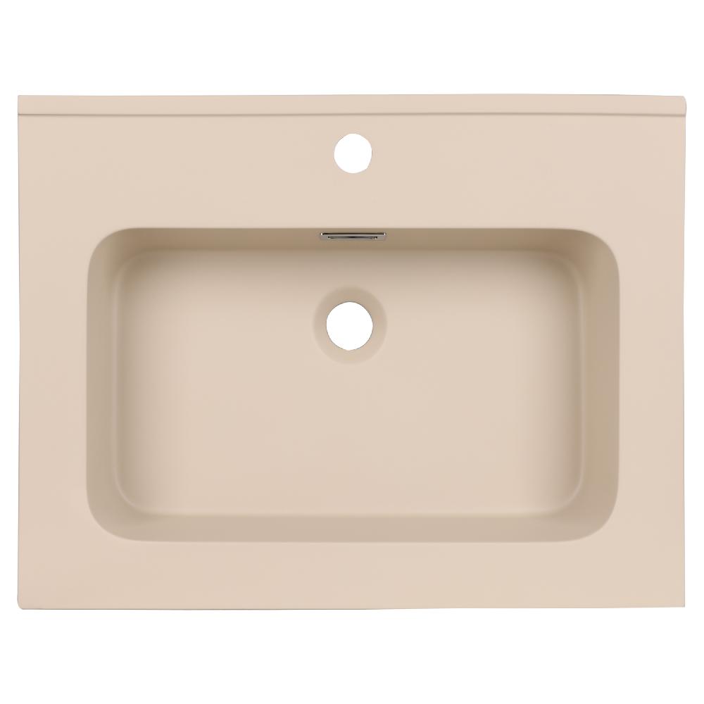 Differnz Differnz Elin Wastafel – 60 Cm – Mat Taupe