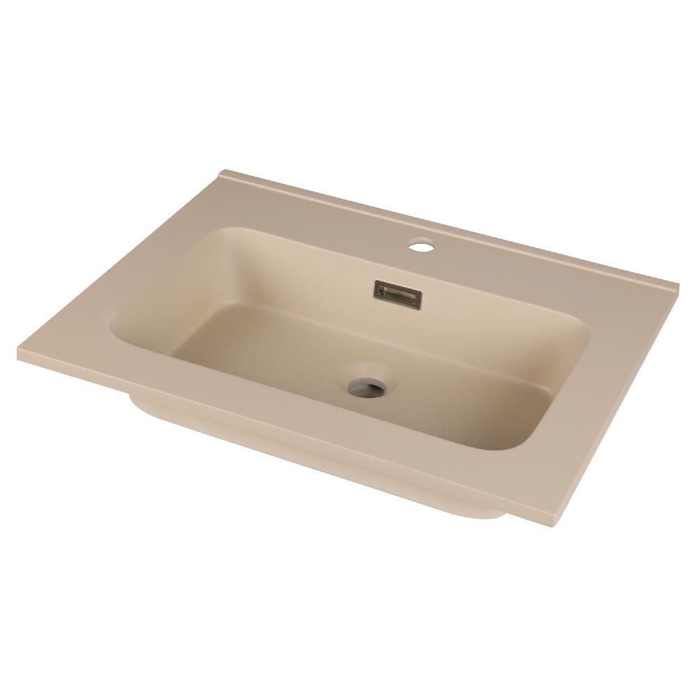 Differnz Differnz Elin Wastafel – 60 Cm – Mat Taupe