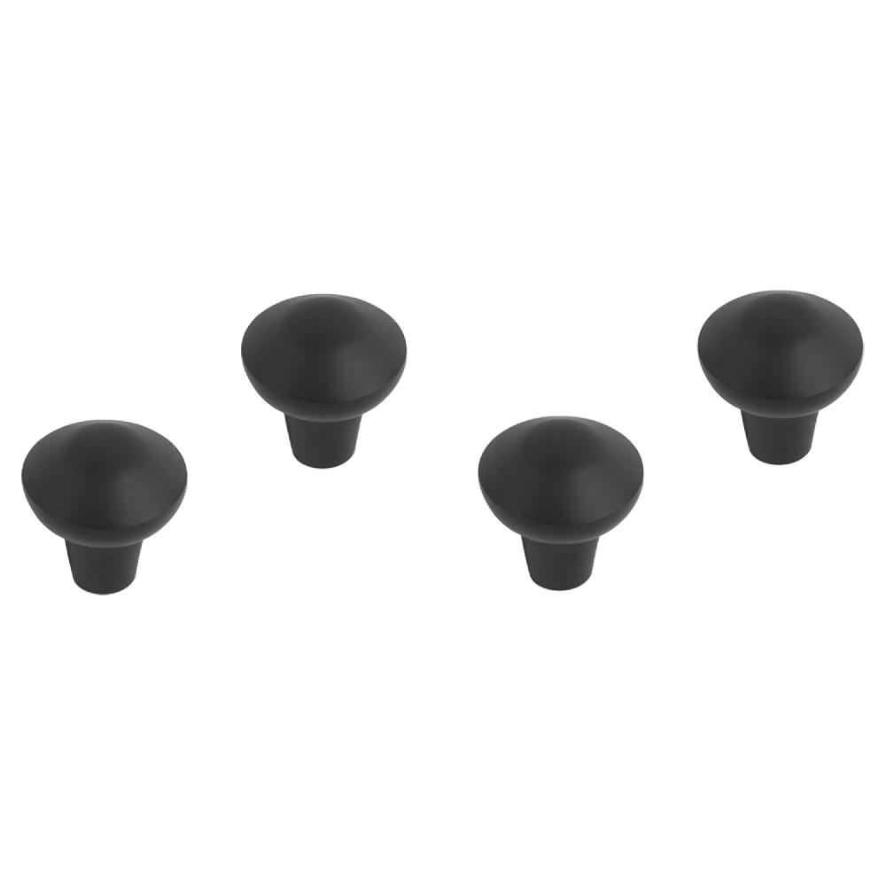 differnz Differnz Groningen knop – 20 mm – mat zwart