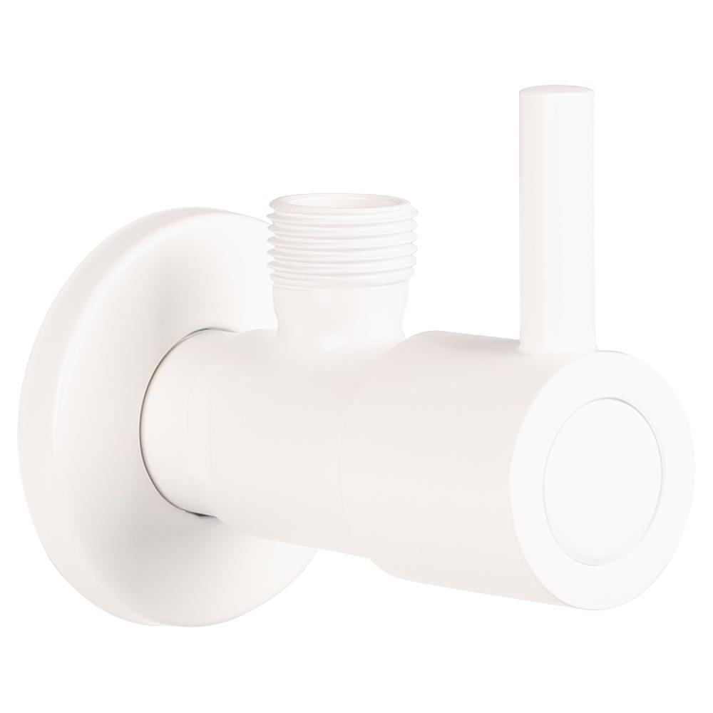 differnz Differnz hoekstopkraan – 1/2 x 3/8 – mat wit